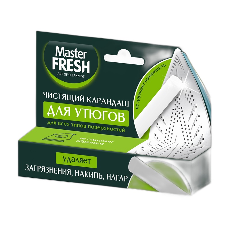 КАРАНДАШ ЧИСТЯЩИЙ ДЛЯ УТЮГОВ MASTER FRESH 1ШТ