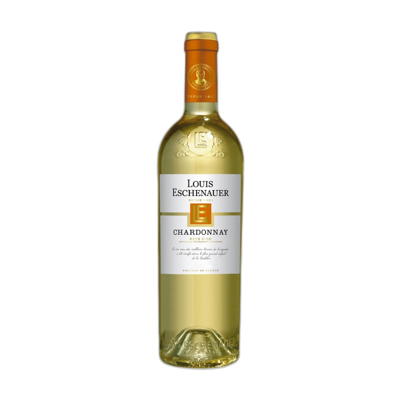 ВИНО LOUIS ESCHENAUER CHARDONNAY БЕЛОЕ СУХОЕ 13% 0,75Л ФРАНЦИЯ