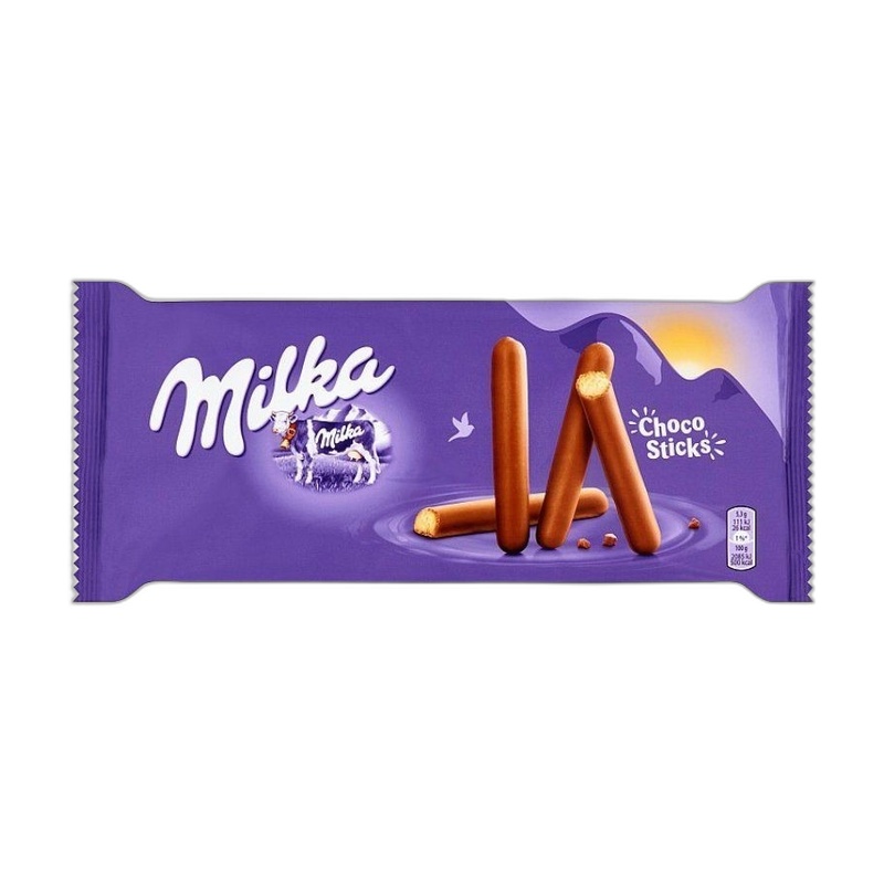 ПЕЧЕНЬЕ MILKA ЛИЛИ СТИК В МОЛОЧНОМ ШОКОЛАДЕ 112Г