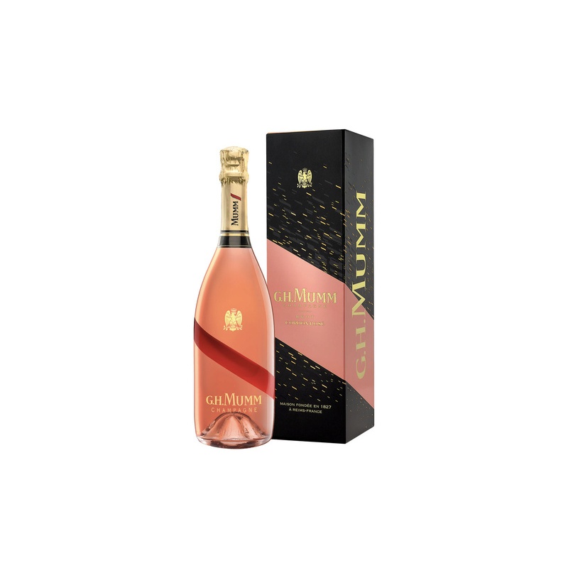 ШАМПАНСКОЕ MUMM GRAND CORDON ROSE РОЗОВОЕ СУХОЕ 12% 0,75Л ФРАНЦИЯ