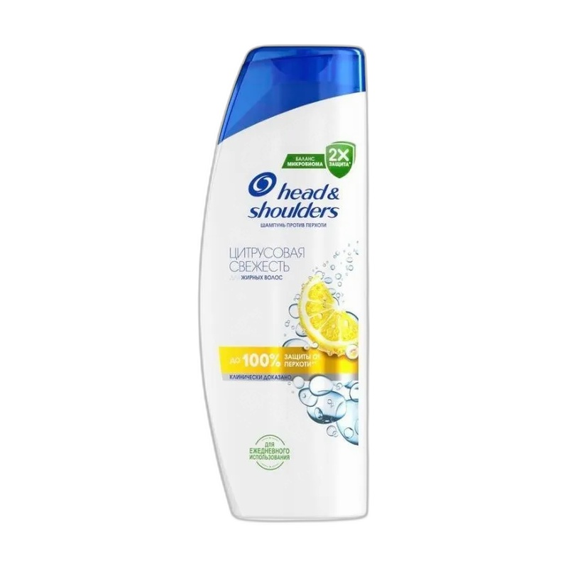 ШАМПУНЬ HEAD&SHOULDERS ПРОТИВ ПЕРХОТИ ЦИТРУСОВАЯ СВЕЖЕСТЬ 360МЛ