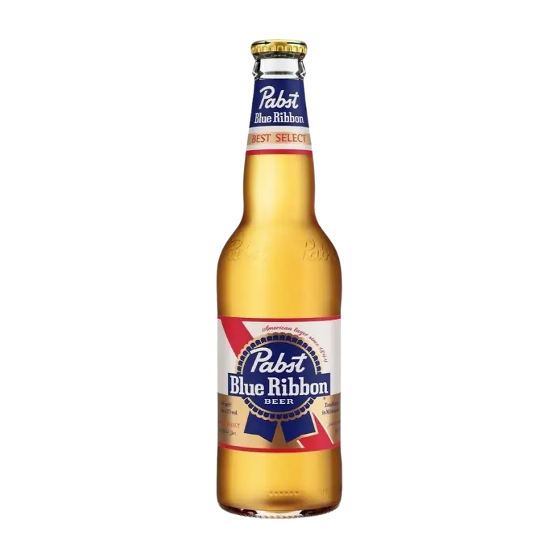 ПИВО PABST BLUE RIBBON 4,7% 0,44Л СТ/Б