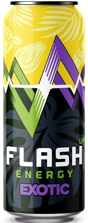 НАПИТОК ЭНЕРГЕТИЧЕCКИЙ FLASH UP EXOTIC 0,43Л Ж/Б