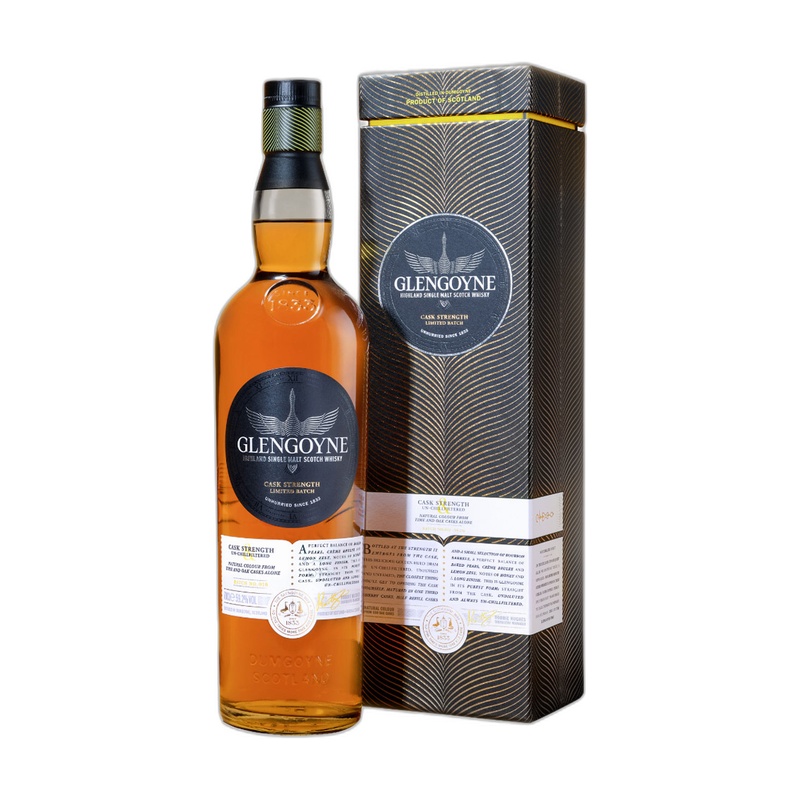 ВИСКИ GLENGOYNE CASK STRENGTH SINGLE MALT 59,5% 0,7Л
