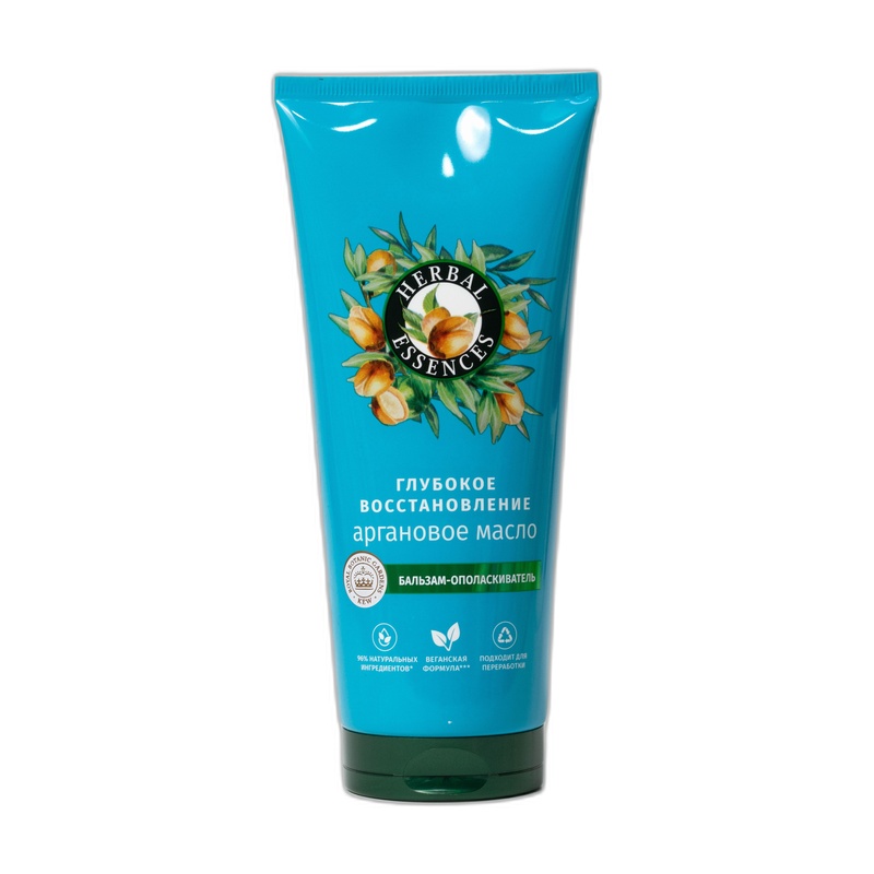БАЛЬЗАМ-ОПОЛАСКИВАТЕЛЬ HERBAL ESSENCES АРГАНОВОЕ МАСЛО 180МЛ