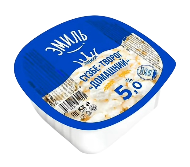 ТВОРОГ ЭМИЛЬ ДОМАШНИЙ 5% 250Г ПЭТ