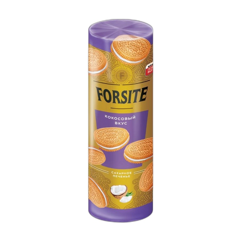 ПЕЧЕНЬЕ FORSITE САХАРНОЕ КОКОС 220Г