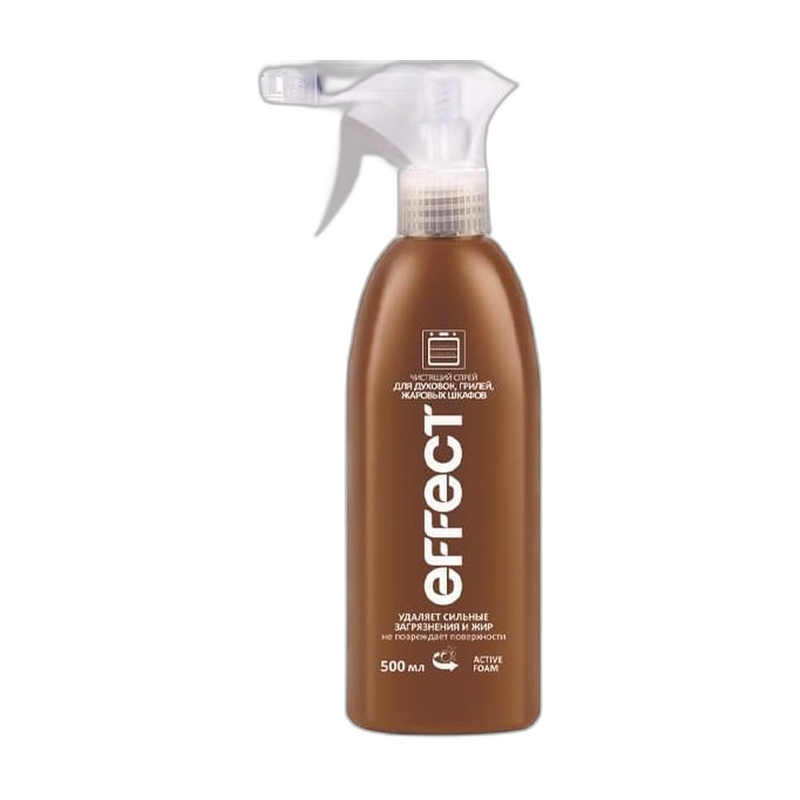 СПРЕЙ ЧИСТЯЩИЙ EFFECT ACTIVE FOAM ДЛЯ ДУХОВОК И ГРИЛЕЙ 500МЛ