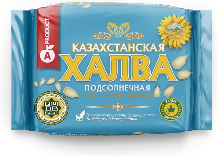 ХАЛВА A PRODUCT ПОДСОЛНЕЧНАЯ С ЯДРАМИ 275Г