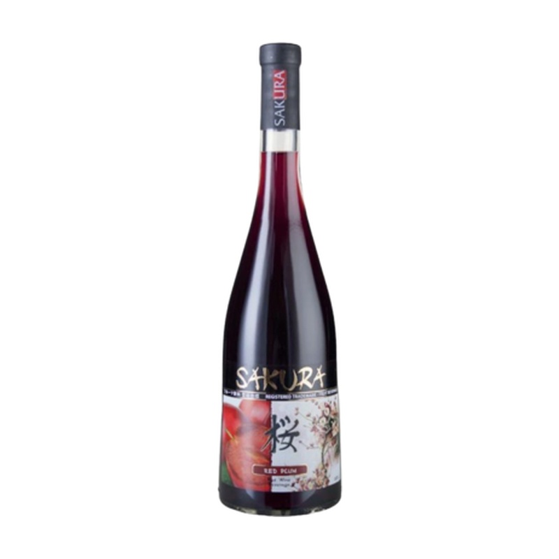 ВИНО SAKURA СЛИВА КРАСНОЕ 10% 0,75Л ГРУЗИЯ