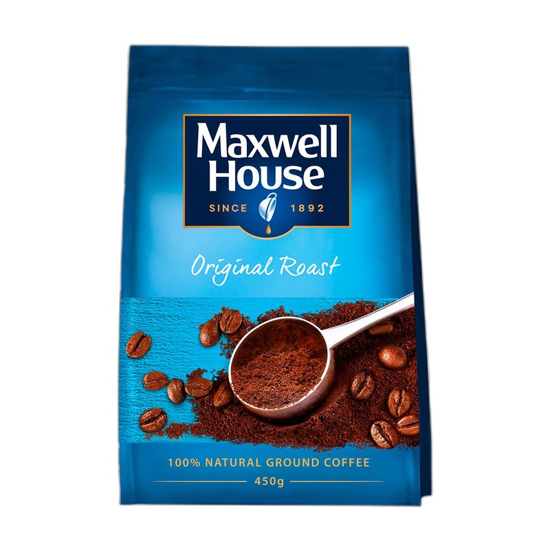 КОФЕ МОЛОТЫЙ MAXWELL HOUSE 450Г