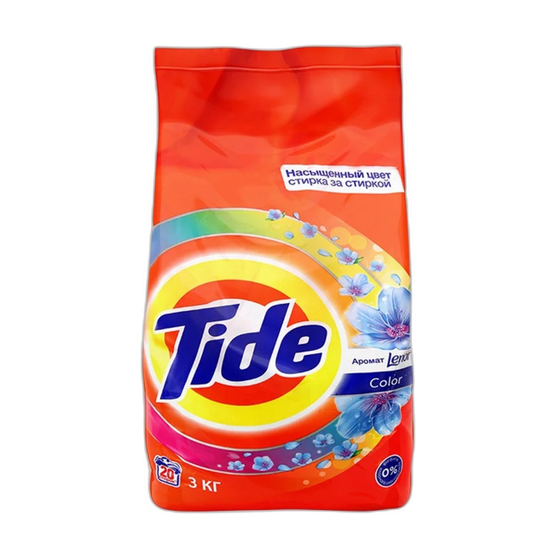 ПОРОШОК ДЛЯ СТИРКИ TIDE COLOR LENOR SCENT 3КГ