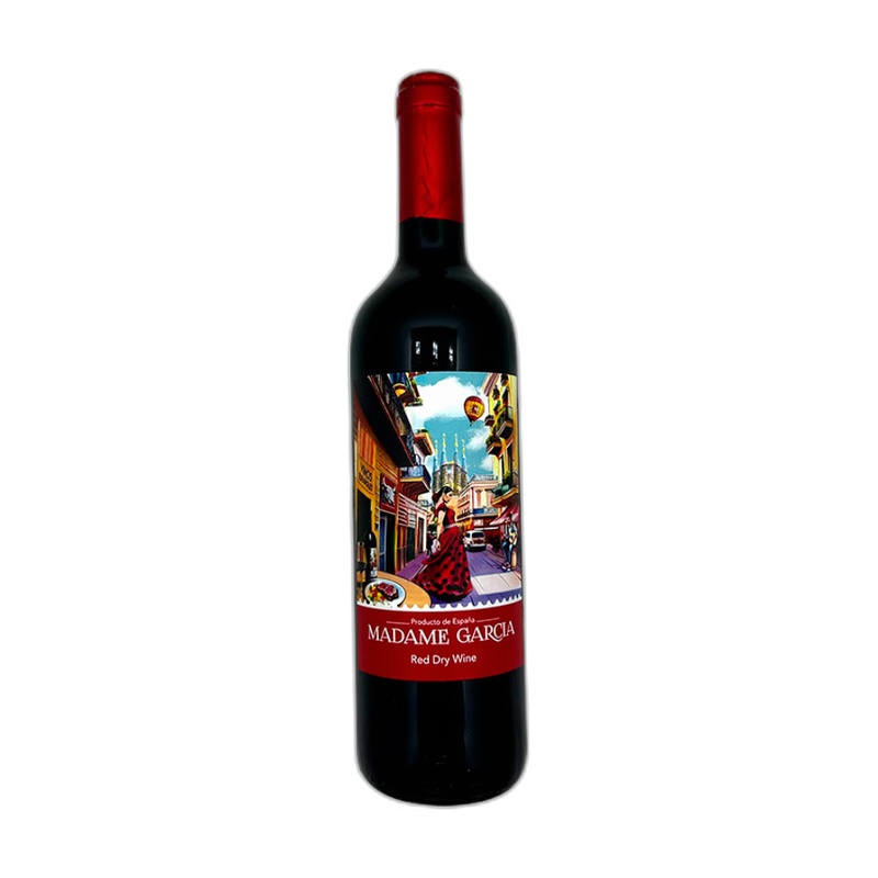 ВИНО MADAME GARCIA КРАСНОЕ СУХОЕ 13,5% 0,7Л ИСПАНИЯ