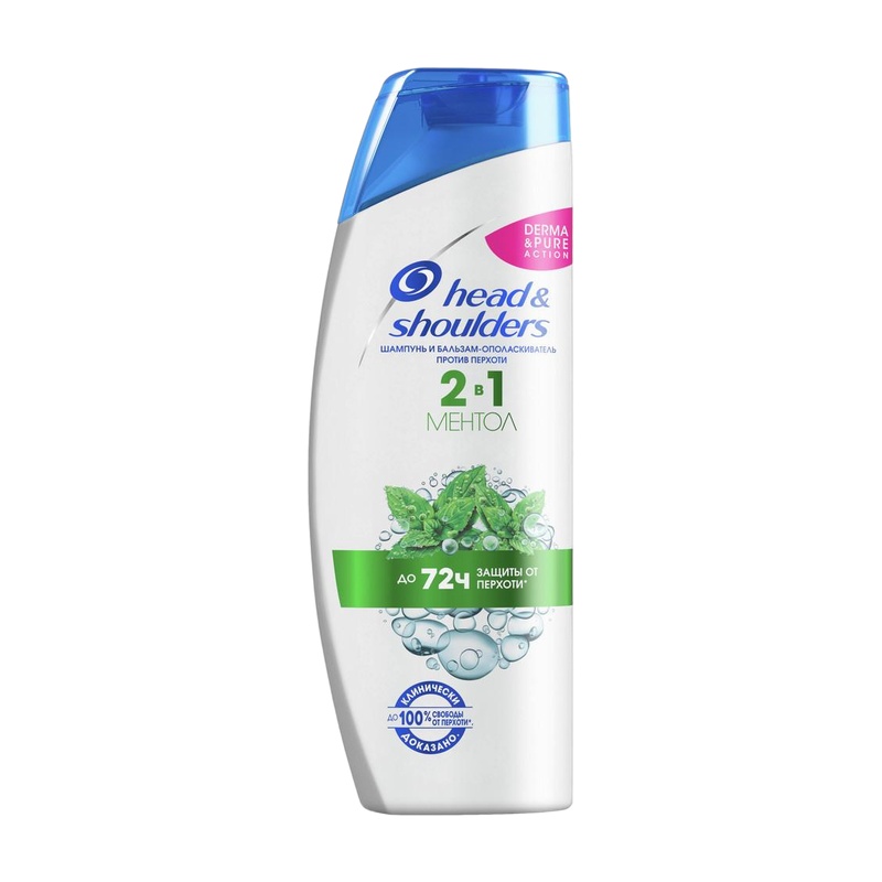 ШАМПУНЬ HEAD&SHOULDERS ПРОТИВ ПЕРХОТИ МЕНТОЛ 200МЛ