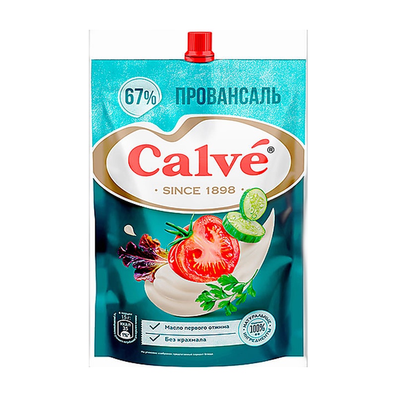 МАЙОНЕЗ CALVE ПРОВАНСАЛЬ 67% 700Г Д/П