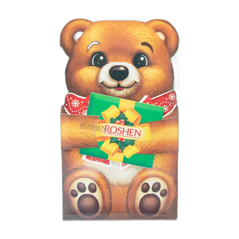 ПОДАРОК НОВОГОДНИЙ ROSHEN МИШКА ROSHEN 413Г
