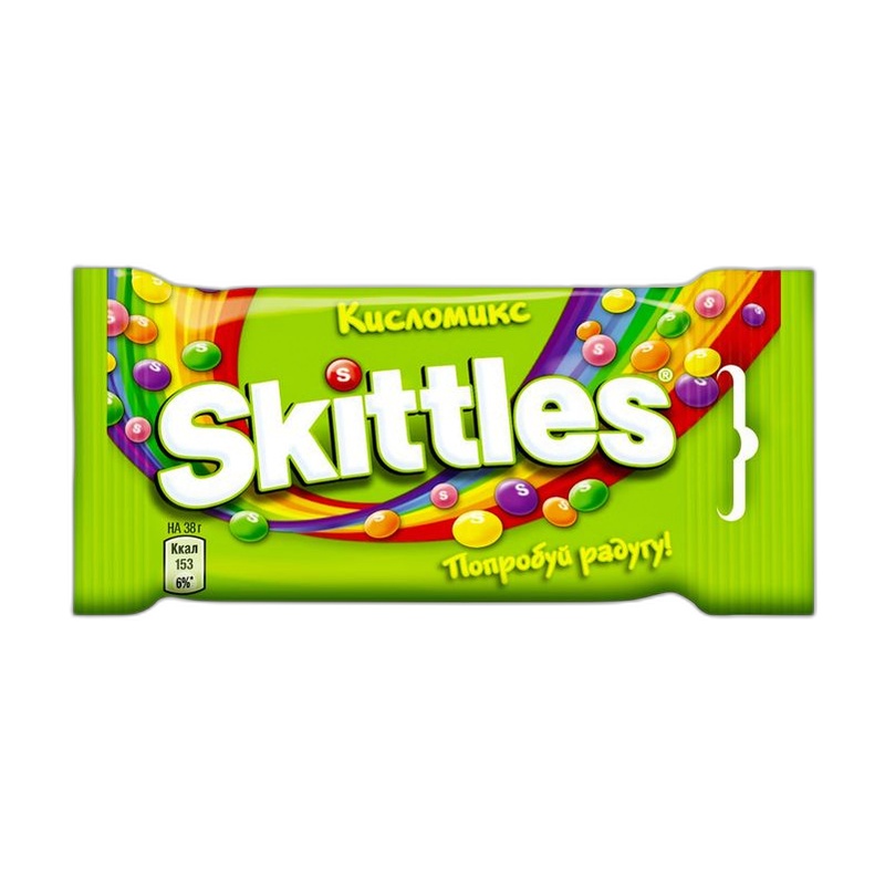 ДРАЖЕ SKITTLES КИСЛОМИКС 38Г