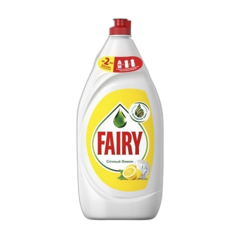 СРЕДСТВО ДЛЯ МЫТЬЯ ПОСУДЫ FAIRY СОЧНЫЙ ЛИМОН 1,35Л
