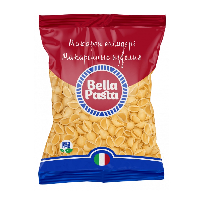 МАКАРОНЫ BELLA PASTA РАКУШКА 400Г