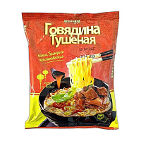 ЛАПША ТУШЕНАЯ С ГОВЯДИНОЙ 102Г