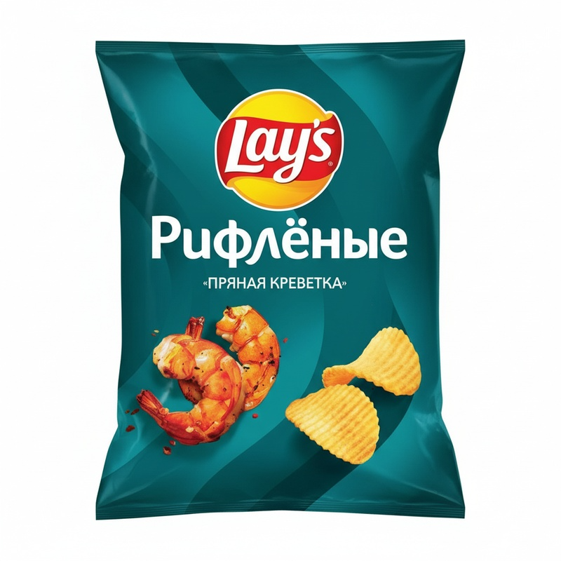ЧИПСЫ СО ВКУСОМ КРЕВЕТОК