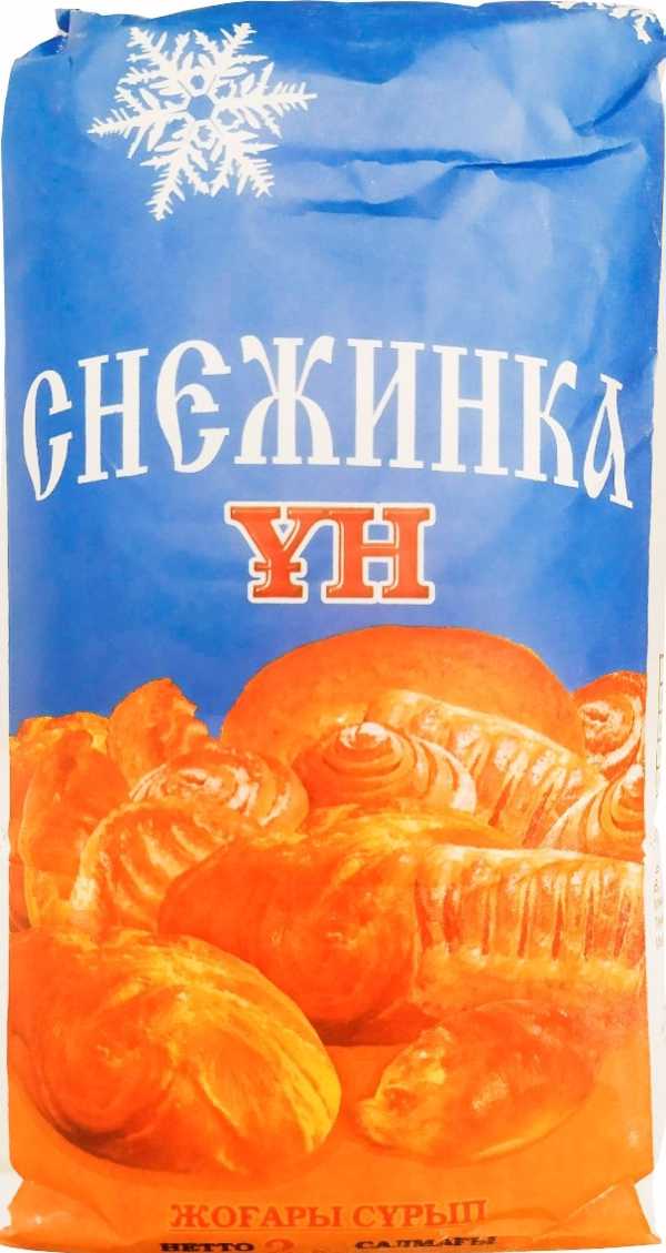 МУКА ПШЕНИЧНАЯ СНЕЖИНКА В/С 2КГ