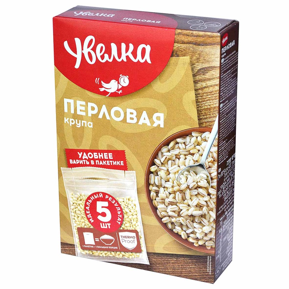 ПЕРЛОВАЯ КРУПА УВЕЛКА 5Х80Г ВАР/ПАК