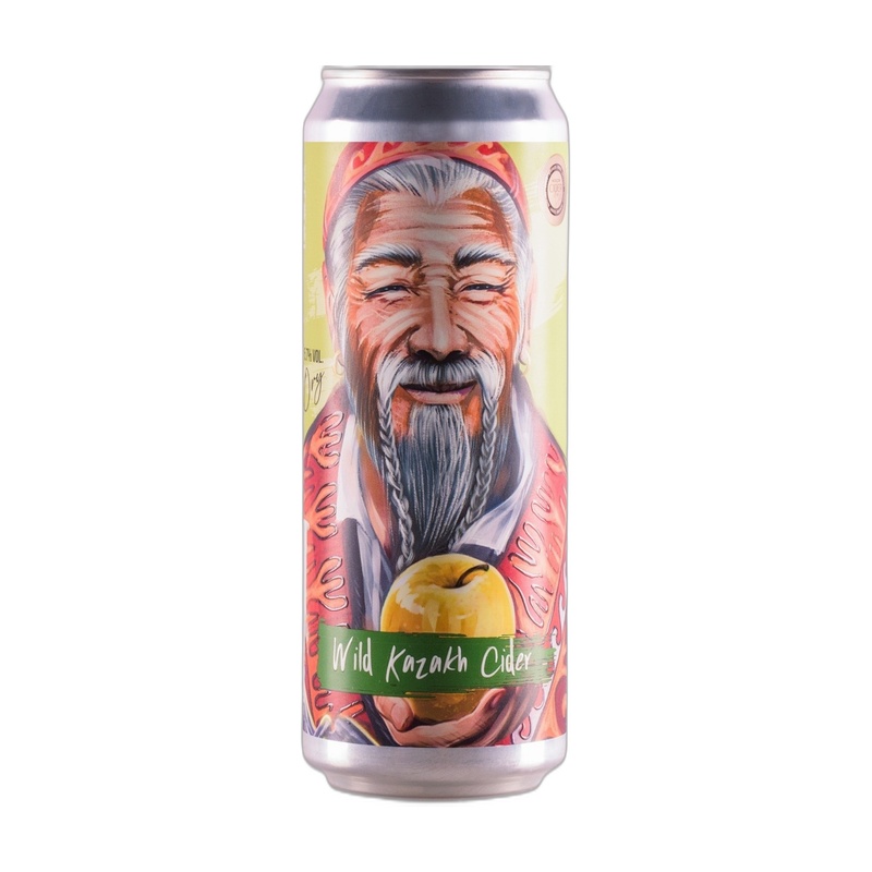 СИДР WILD KAZAKH CIDER СУХОЙ 5,7% 0,45Л Ж/Б
