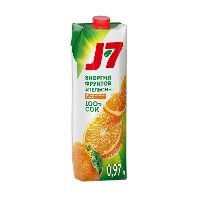 СОК J7 АПЕЛЬСИН 0,97Л Т/П
