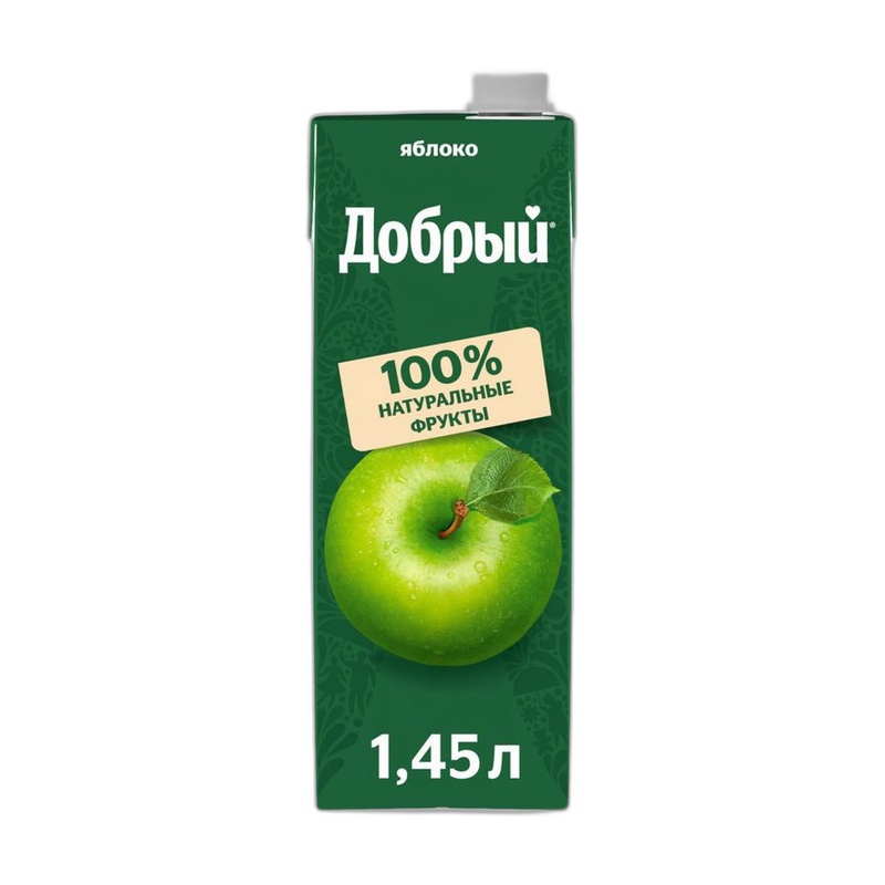 НЕКТАР ДОБРЫЙ ФЕРМЕРСКИЕ ЯБЛОЧКИ 1,45Л Т/П