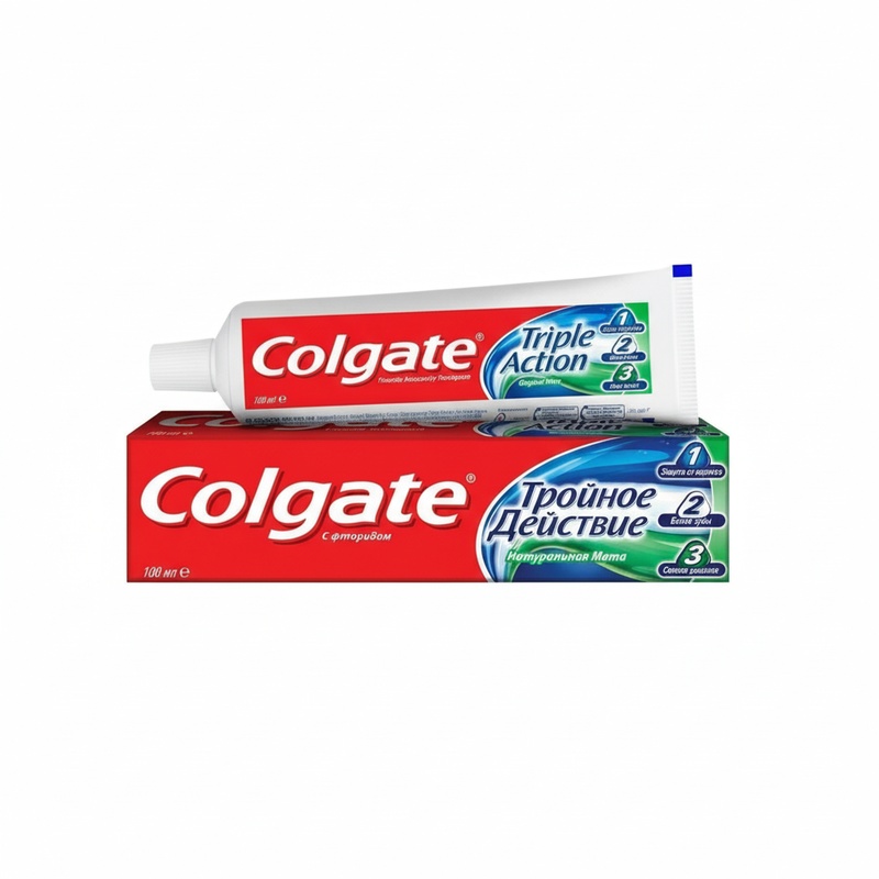 ПАСТА ЗУБНАЯ COLGATE ТРОЙНОЕ ДЕЙСТВИЕ 100МЛ