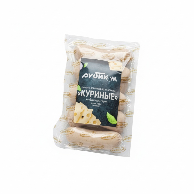 КОЛБАСКИ РУБИКОМ КУРИНЫЕ ДЛЯ ЖАРКИ ВЕС
