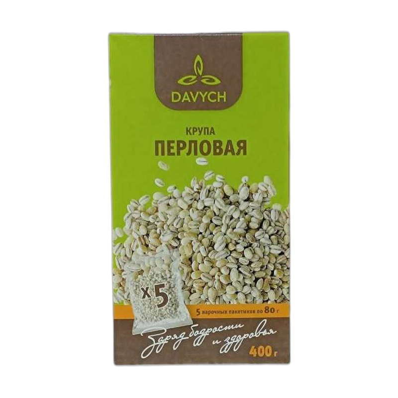 ПЕРЛОВАЯ КРУПА DAVYCH 400Г ВАР/ПАК