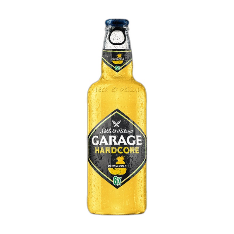 ПИВНОЙ НАПИТОК GARAGE HARDCORE PINEAPPLE 6% 0,43Л Ж/Б