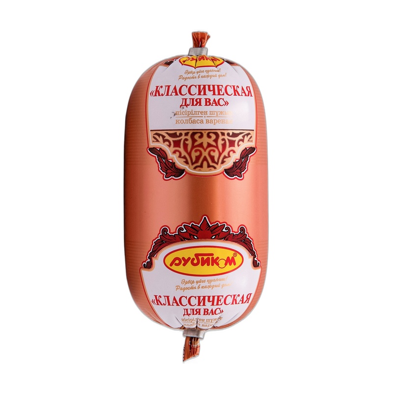 КОЛБАСА РУБИКОМ ДЛЯ ВАС КЛАССИЧЕСКАЯ ВАРЕНАЯ 500Г