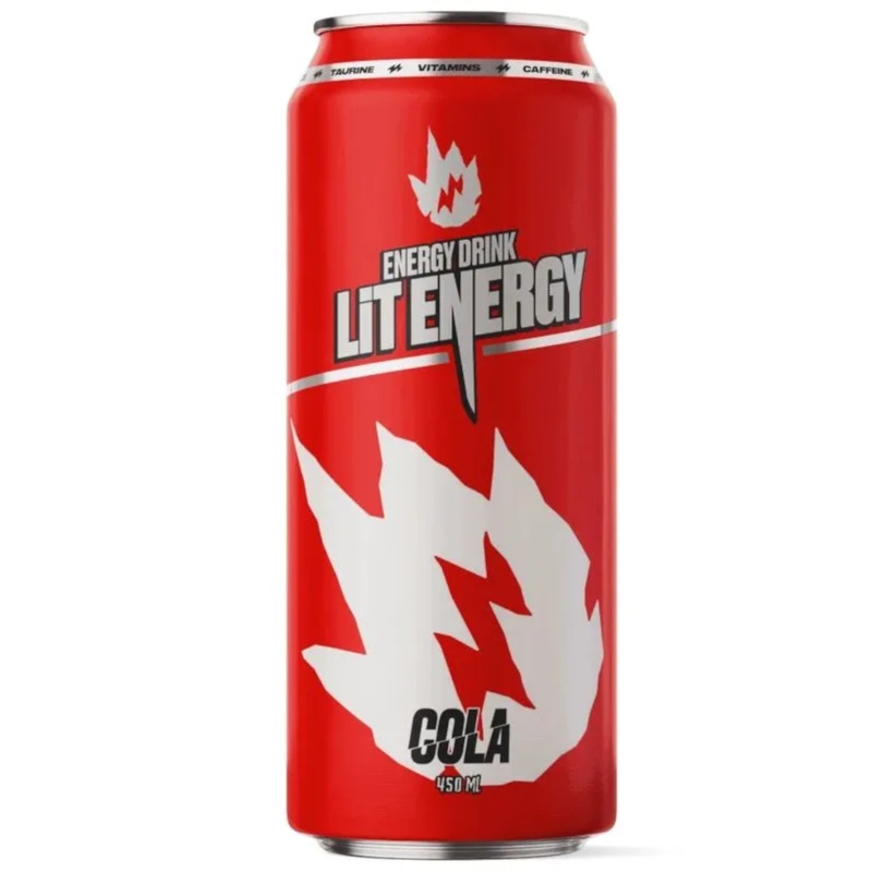 НАПИТОК ЭНЕРГЕТИЧЕСКИЙ LIT ENERGY COLA 0,45Л Ж/Б