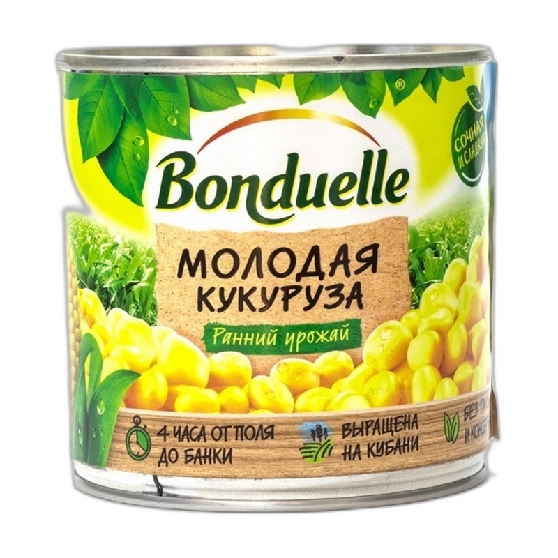 КУКУРУЗА BONDUELLE 425МЛ