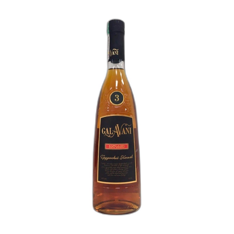 КОНЬЯК GALAVANI 3 YO 40% 0,5Л