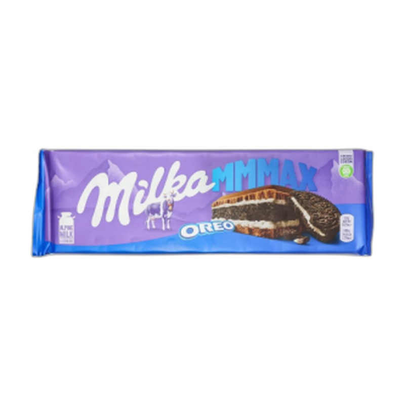 ШОКОЛАД MILKA МОЛОЧНЫЙ ВАНИЛЬ ПЕЧЕНЬЕ ОРЕО 300Г