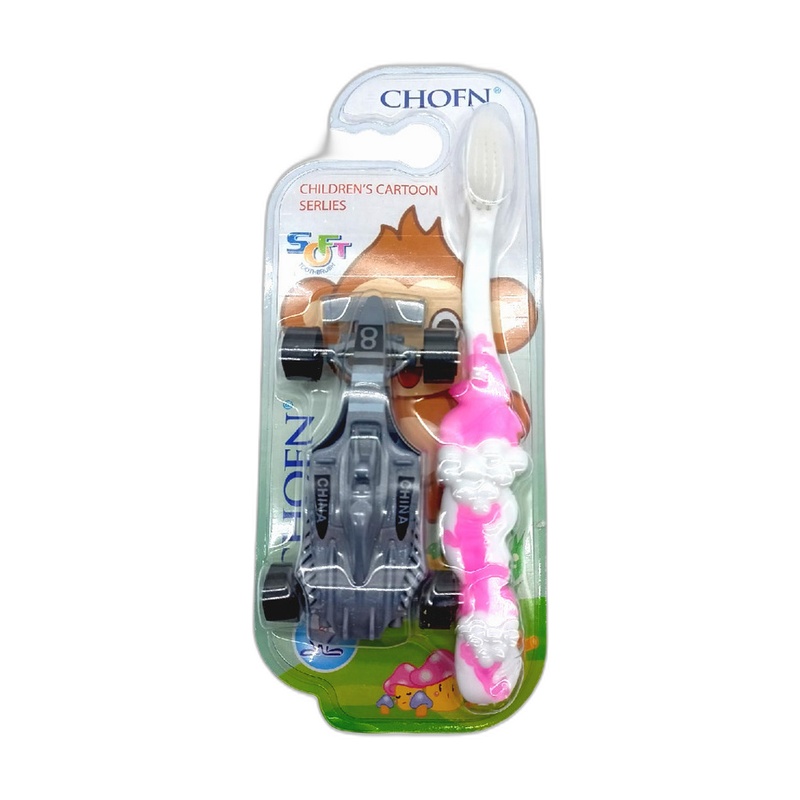 ЩЕТКА ЗУБНАЯ ДЕТСКАЯ CHOFN SOFT С КУКЛОЙ 675