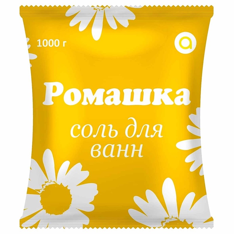 СОЛЬ ДЛЯ ВАННЫ АРОМИКА РОМАШКА 1000Г