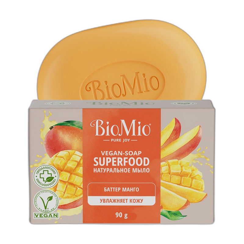 МЫЛО BIOMIO БАТТЕР МАНГО 90Г