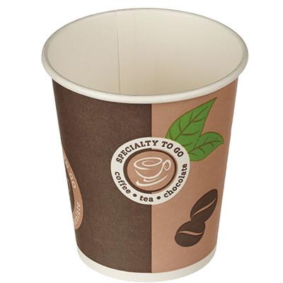 СТАКАН ОДНОРАЗОВЫЙ БУМАЖНЫЙ CAFETIME 250МЛ 6ШТ/УП