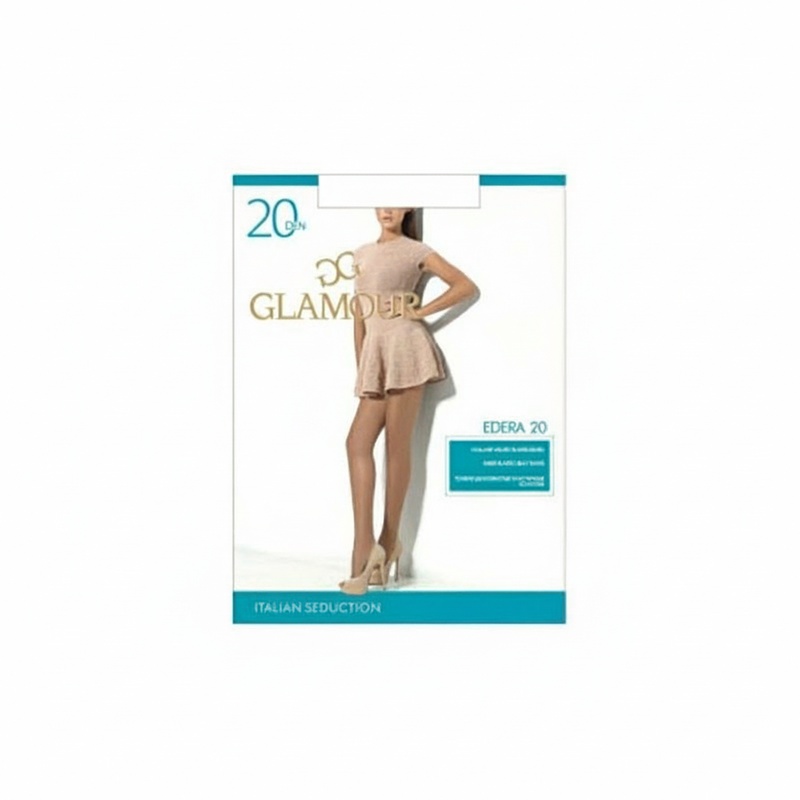 КОЛГОТКИ ЖЕНСКИЕ GLAMOUR EDERA 20 NERO 4