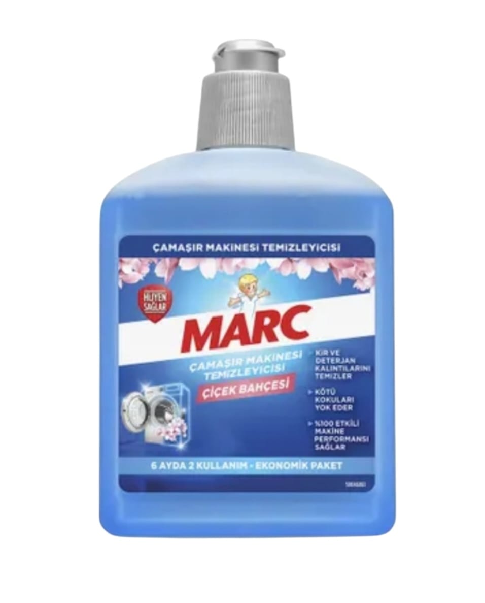 ОЧИСТИТЕЛЬ ДЛЯ СТИРАЛЬНЫХ МАШИН MARC ЦВЕТОЧНАЯ СВЕЖЕСТЬ 500МЛ