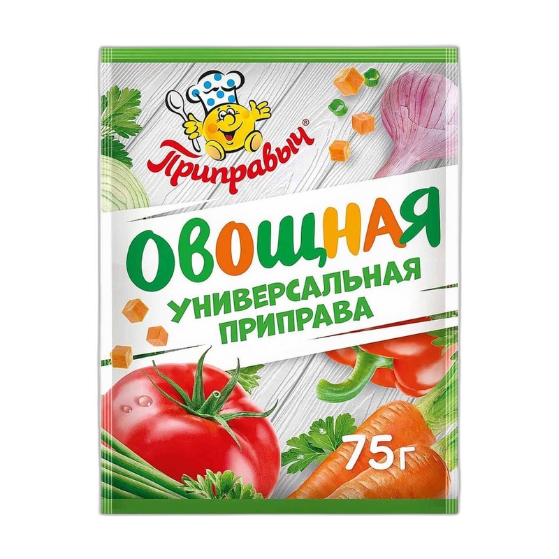 ПРИПРАВА ПРИПРАВЫЧ УНИВЕРСАЛЬНАЯ ОВОЩНАЯ 75Г
