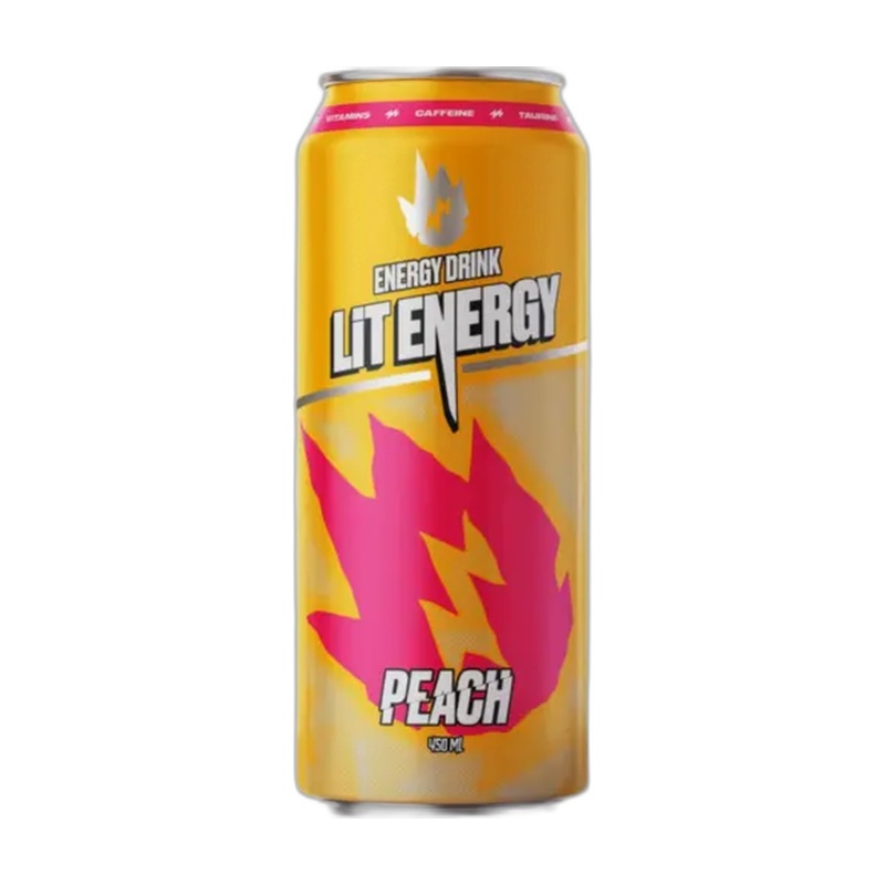 НАПИТОК ЭНЕРГЕТИЧЕСКИЙ LIT ENERGY PEACH MANGO 0,45Л Ж/Б