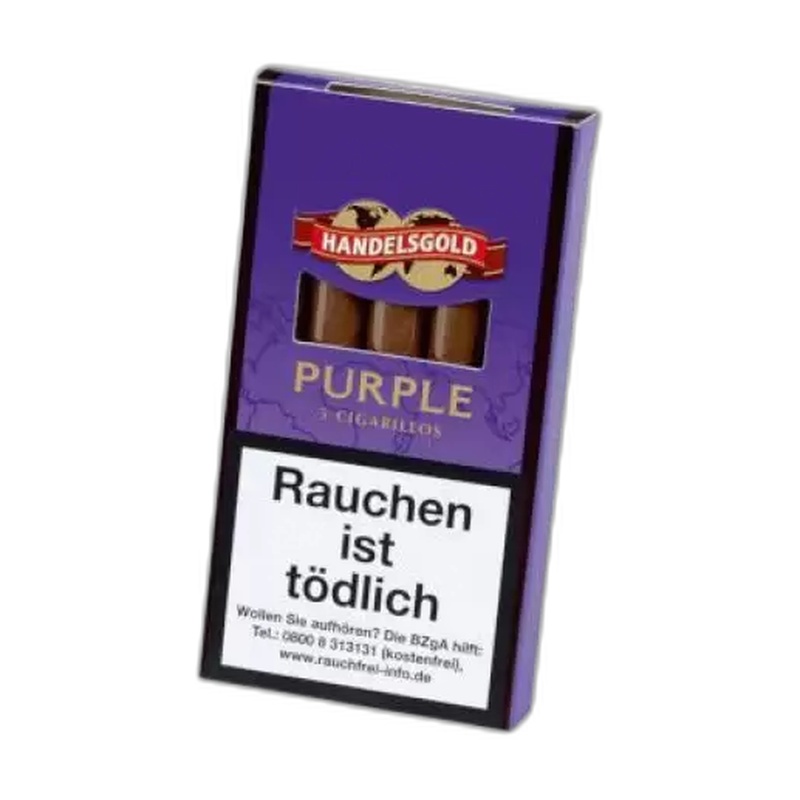 СИГАРИЛЛЫ HANDELSGOLD PURPLE 5ШТ