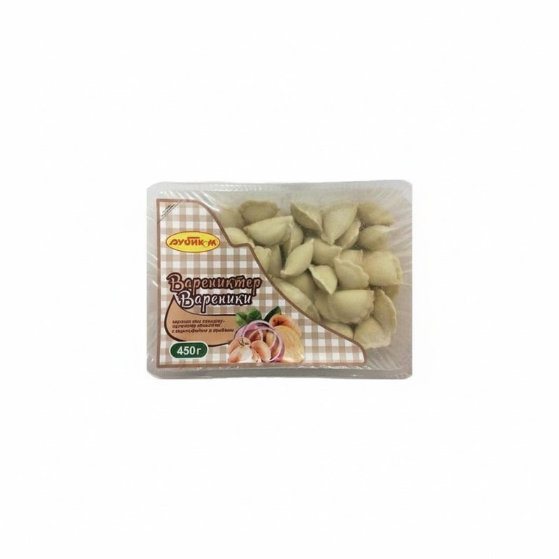 ВАРЕНИКИ КАРТОФЕЛЬ ГРИБЫ РУБИКОМ ПАК 450Г