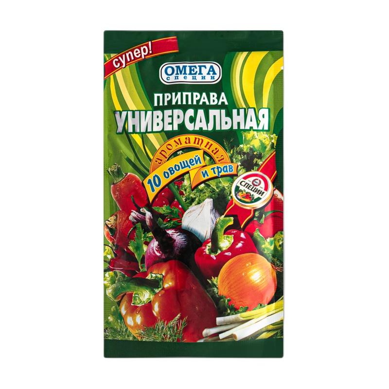 ПРИПРАВА ОМЕГА 10 ОВОЩЕЙ 150Г